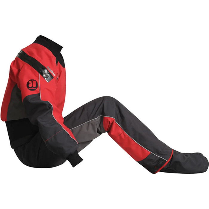 2024 Nookie Cargador De Kayak Drysuit De Carbn DR10 Rojo Gris